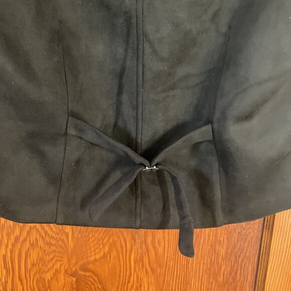 PJ PAUL JONES Men's Faux Suede Leather Suit Vest Cowboy Style Waistcoat Medium - Picture 7 of 7